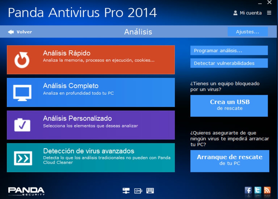 Panda Antivirus 2015 Pro for Windows Screenshot 1
