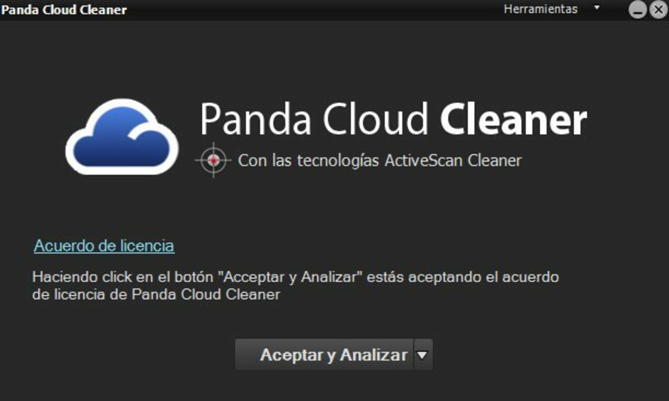 Panda Cloud Cleaner 1.1.10 feature