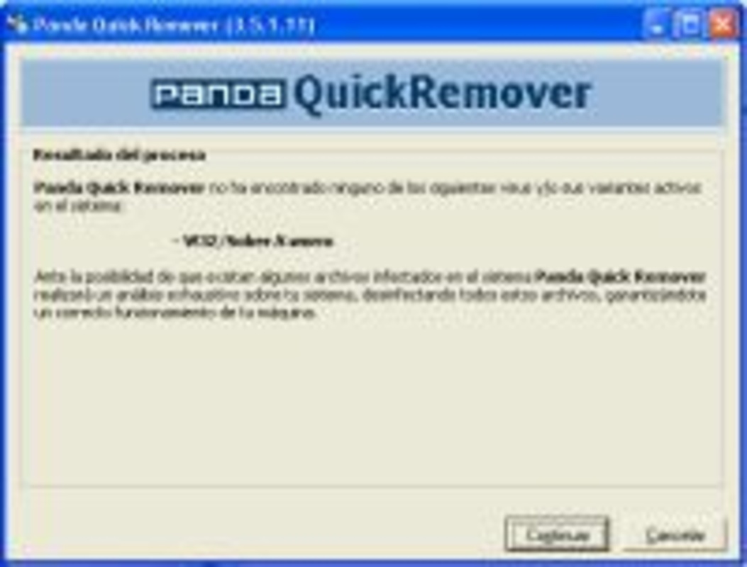 Panda Quick Remover 3.5.1.11 feature
