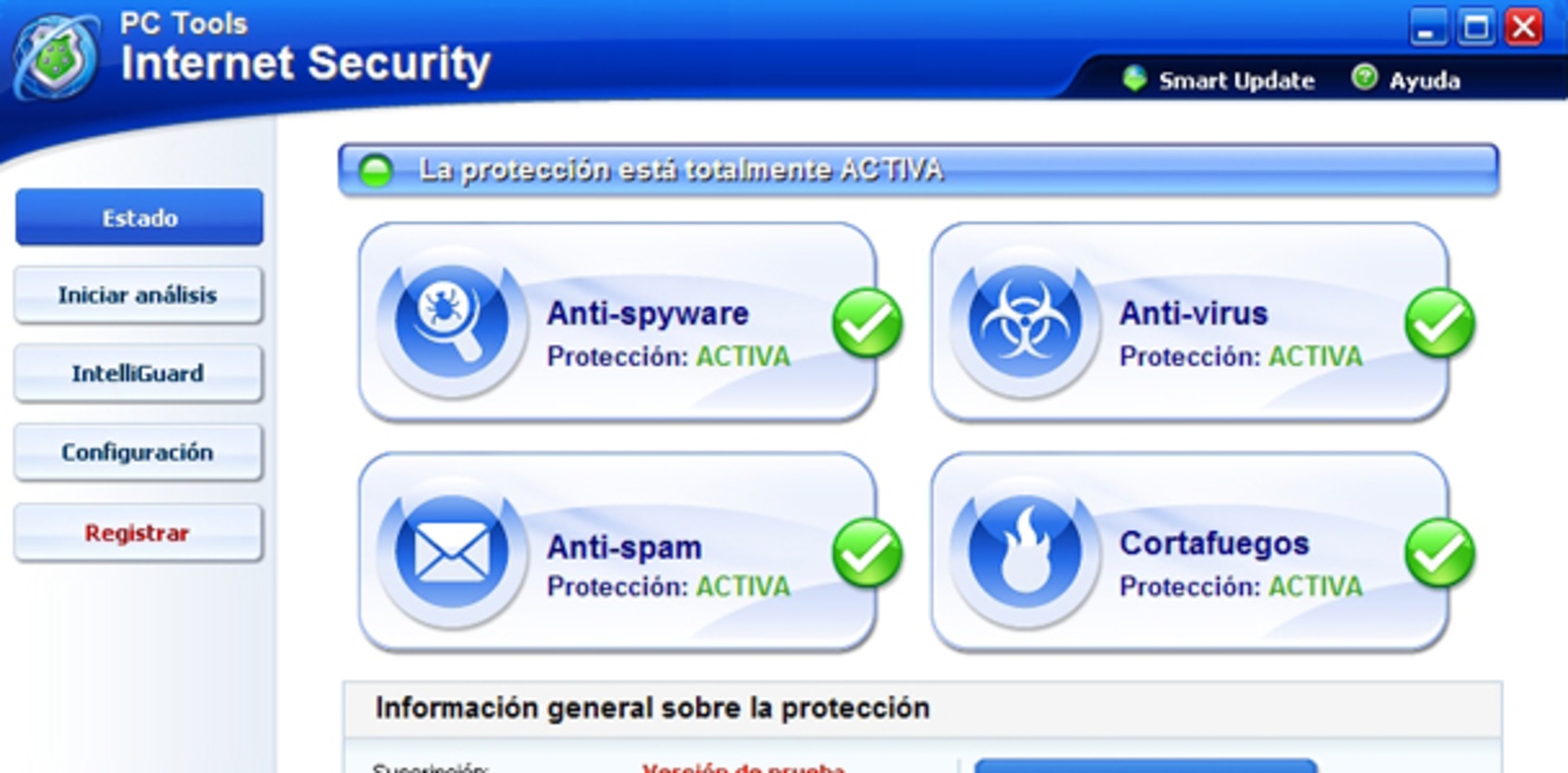 PC Tools Internet Security 2010 feature