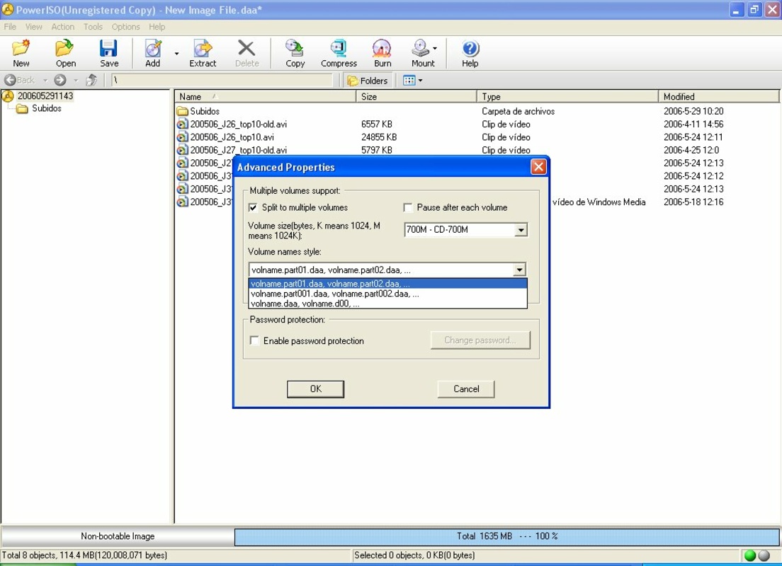 PowerISO 8.7 for Windows Screenshot 1