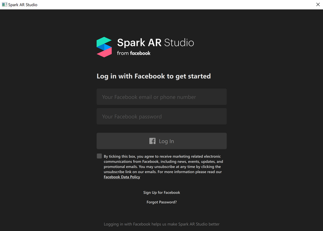 Spark AR Studio v177 for Windows Screenshot 1