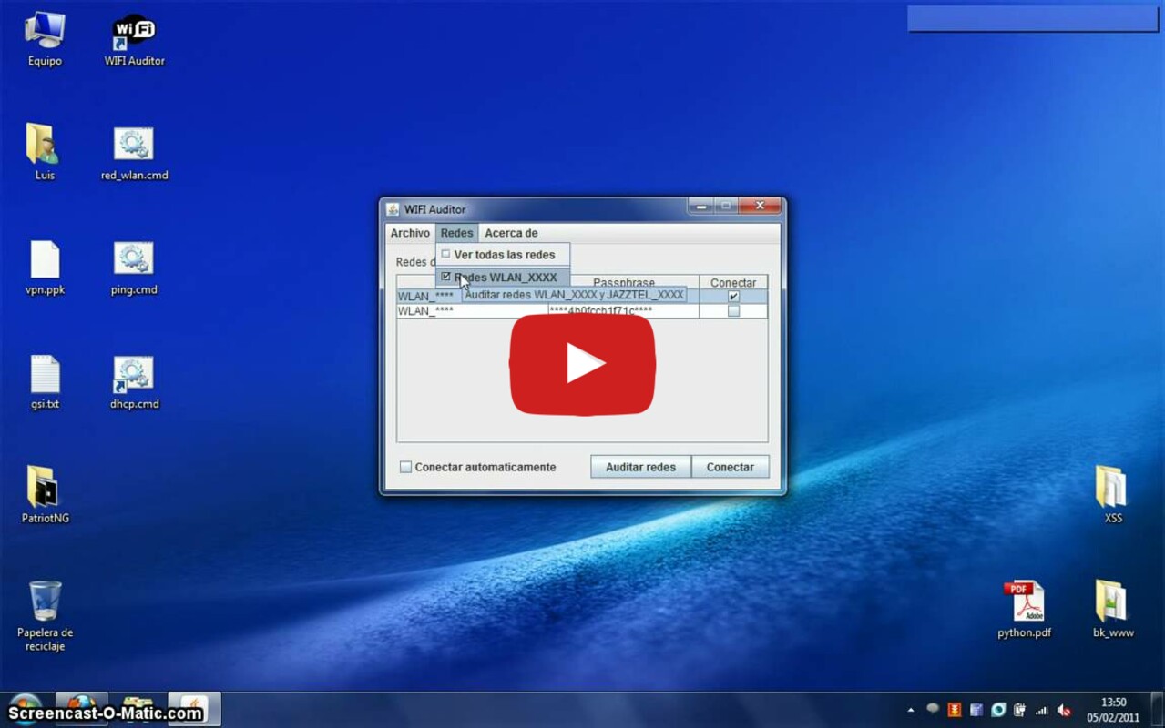 WIFI Auditor 1.0 for Windows Screenshot 1