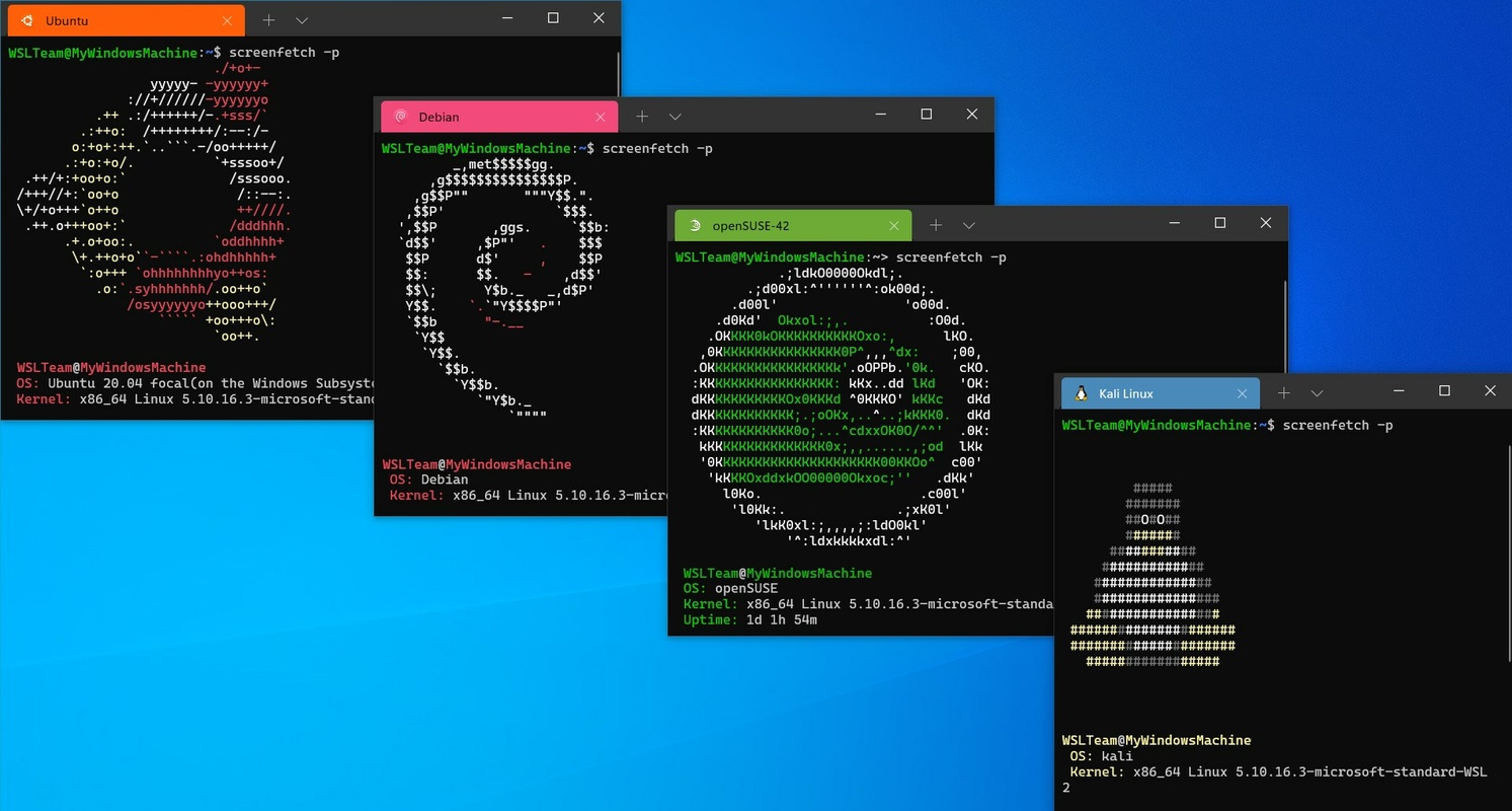 Windows Subsystem for Linux (WSL) 2.0.15.0 feature
