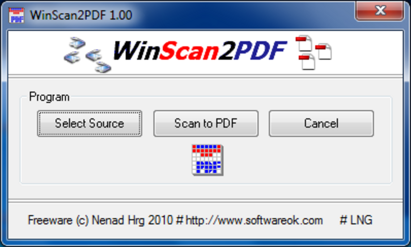 WinScan2PDF 8.68 for Windows Screenshot 1
