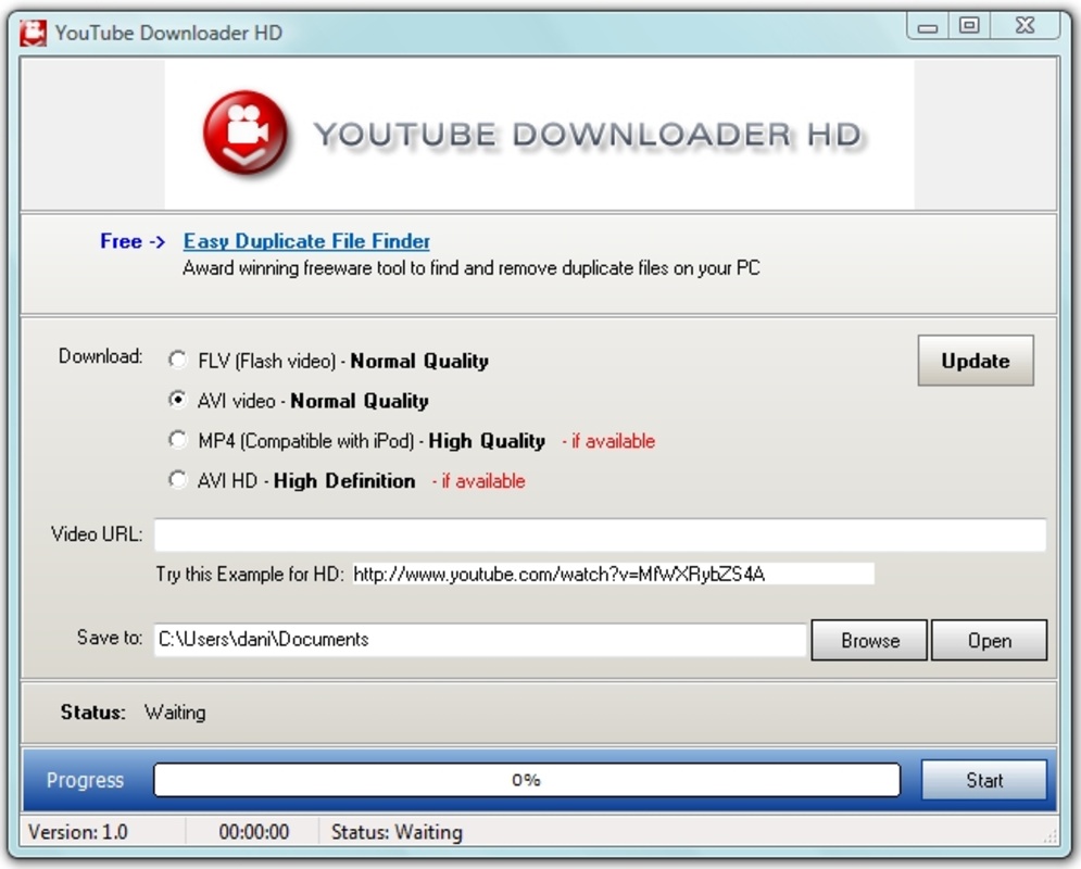 Youtube Downloader HD 5.4.3 for Windows Screenshot 1
