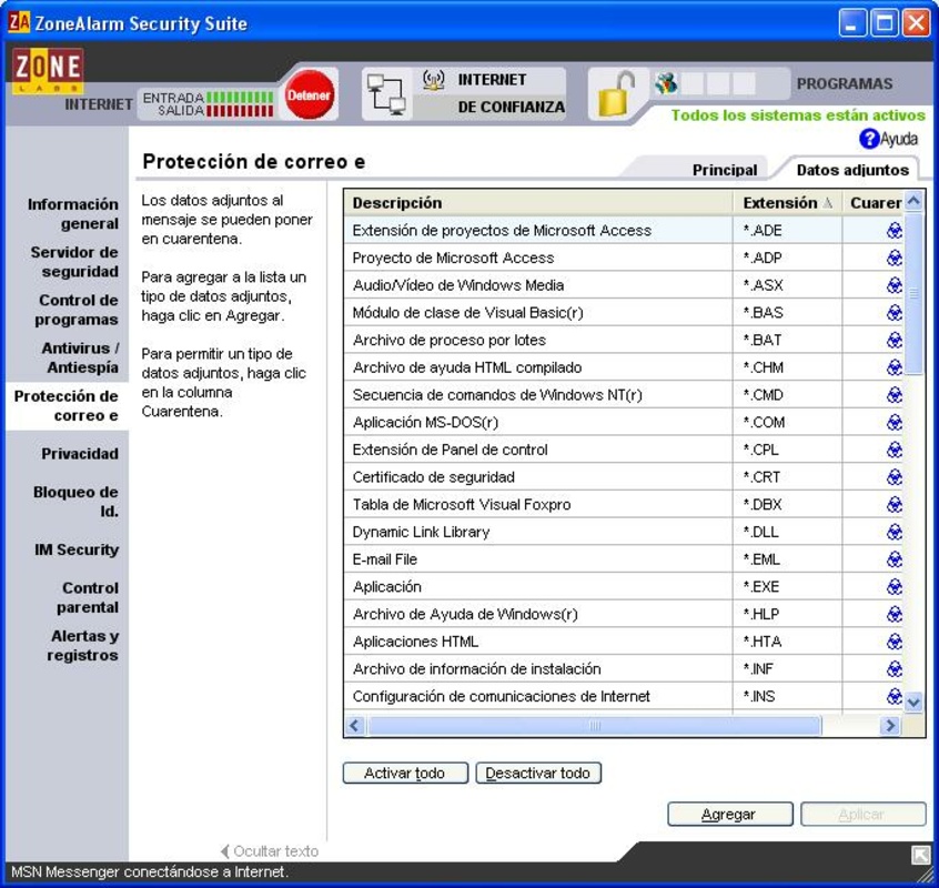 ZoneAlarm Internet Security Suite 15.0.139.17085 for Windows Screenshot 1